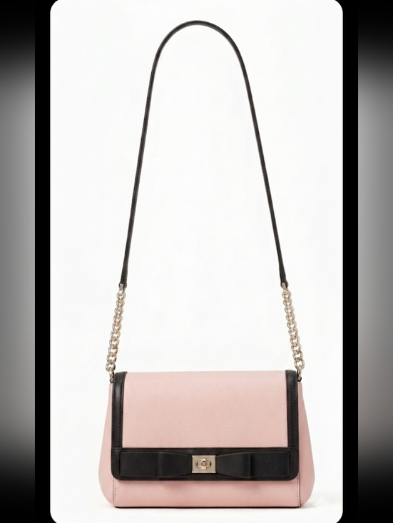 kate spade Handbags - NWT Rare Limited Kate Spade Greer Mayfair Drive Bow Crossbody Bag Pink Black